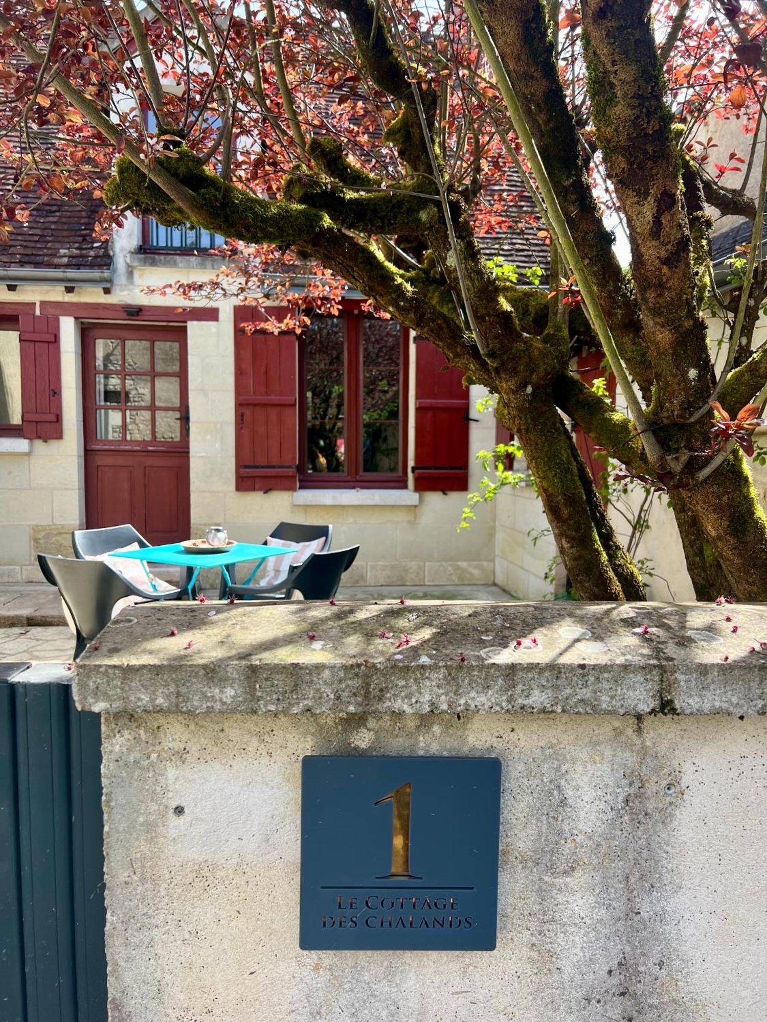 Le Cottage Des Chalands Saint-Georges-sur-Cher Exterior foto