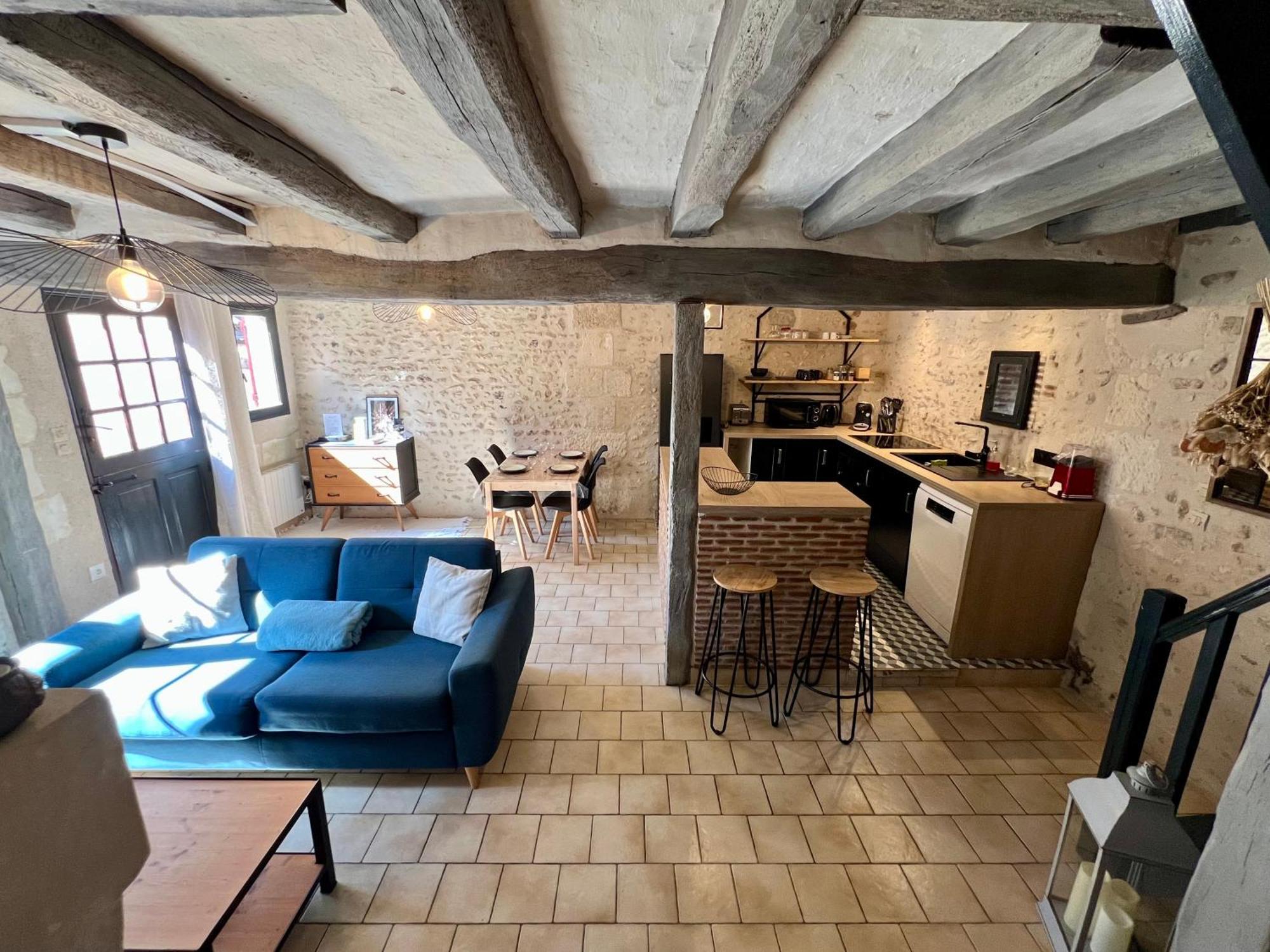 Le Cottage Des Chalands Saint-Georges-sur-Cher Exterior foto
